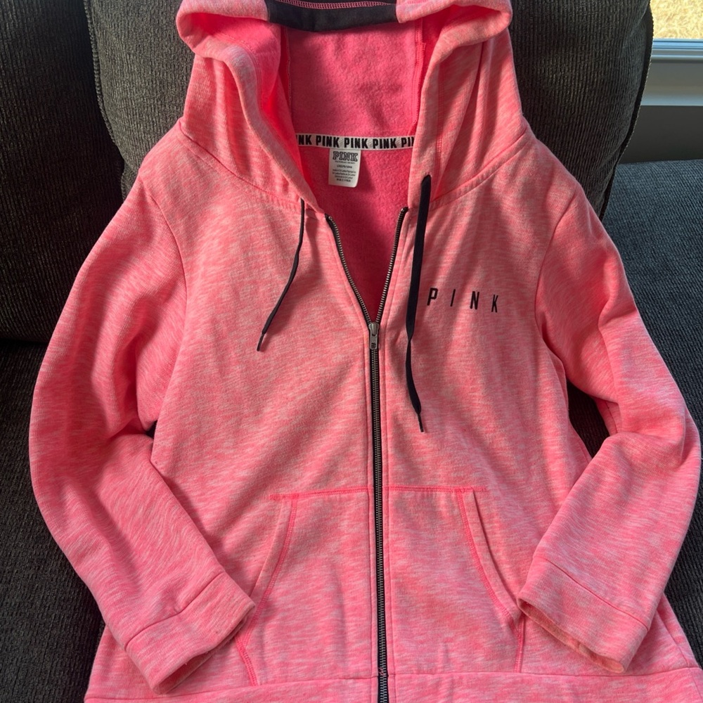 Victoria's Secret Pink Zip-Up Hoodie